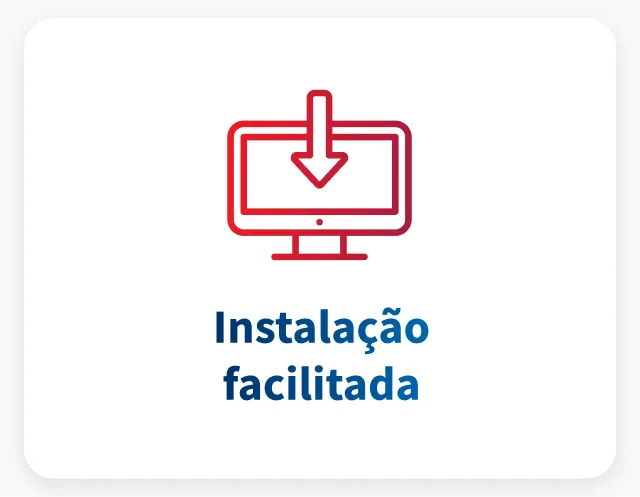 Instala&ccedil;&atilde;o facilitada.