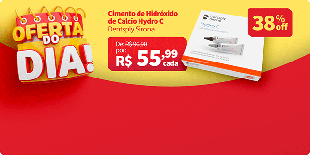 Cimento Forrador de Hidr&oacute;xido de C&aacute;lcio Hydro C - Dentsply Sirona
