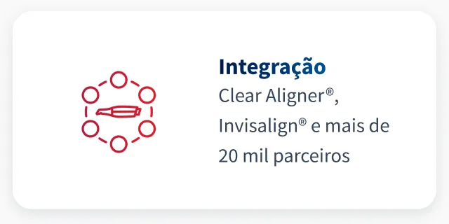 Scanner 3Shape com integra&ccedil;&atilde;o de alinhadores