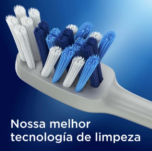 Melhor tecnologia de limpeza em escova dental