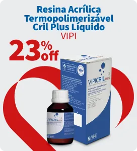 Resina Acrílica Termopolimerizável Cril Plus Líquido - Vipi