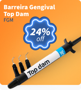 Barreira Gengival Top Dam - FGM em promoção na dental cremer