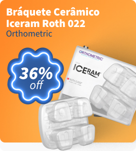 Bráquete Cerâmico Iceram Roth 022 - Orthometric em Promoção na Dental Cremer
