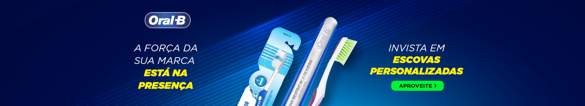 Escova de dente personalizada