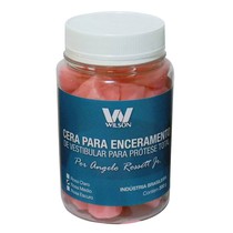 Cera para Enceramento Vestibular Rosa Médio 200g - Polidental