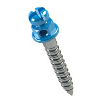 Miniparafuso Ortodôntico Cabeça de Bráquete Antihorário Compr.: 8 mm Transm.: 1 mm/1.5 mm - Morelli