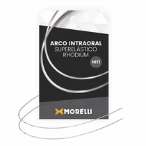 Arco Niti Intraoral Rhodium Superelástico Grande Redondo Ø0,40mm (0.016) 50.60.137 - Morelli
