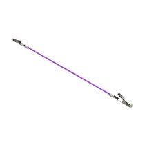Prendedor de Guardanapo Infantil Jacaré - Fio Silicone Slim - Lilás - Indusbello