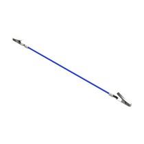 Prendedor de Guardanapo Adulto Jacaré - Fio Silicone Slim - Azul - Indusbello
