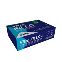 Kit Ionômero de Vidro Restaurador Vitro Fil LC A3 + Primer + Glaze - DFL