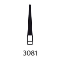 Ponta Diamantada Cônica Topo Inativo FG Nº 3081 - KG Sorensen