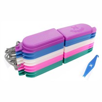 Caixa para Elástico Ortodôntico Intraoral/Extraoral Sortido C/10 - Morelli