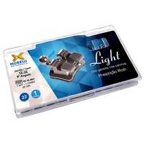 Bráquete Metálico Roth Light 0,022'' - Canino Superior Ang. 9° com Gancho nos Caninos - 10.10.963 - Morelli