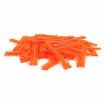 Elástico Ligadura Modular Laranja Cristal 1000un - Morelli