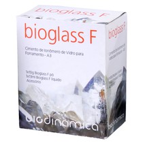 Kit Ionômero de Vidro Forrador Auto Bioglass F Pó + Líquido - Biodinâmica