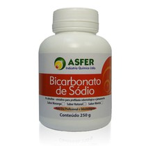 Bicarbonato de Sódio Extrafino Morango 250g - Asfer