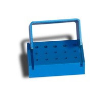 Broqueiro Alumínio 15 Furos Azul FG/CA Milleniun - Fava