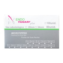Guta-percha Acessória Microtipped 28 mm FM 80unid. - Dentsply Sirona