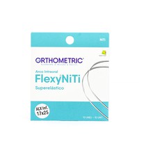 Arco Flexy NiTi Superelástico ALX Retangular 0,017''x0,025'' Inferior - Orthometric