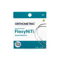 Arco Flexy NiTi Superelástico ALX Retangular 0,019''x0,025'' Superior - Orthometric