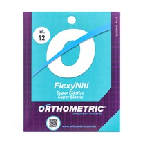 Arco Flexy NiTi Superelástico Redondo 0,012'' Inferior - Orthometric