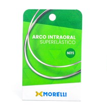 Arco Superelástico Niti Redondo Ø0,35mm (0.014'') Médio - Morelli