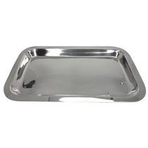 Bandeja para Esterilização Inox Lisa Autoclavável 22x12x1,5cm - Golgran GG