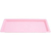 Bandeja para Esterilização Plástico Colors Pequeno 1,5X10,75X23,5cm Rosa Claro 1Unid. - Golgran