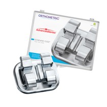 Bráquete Metálico Edgewise Advanced Series 0,022 - 01 caso - Orthometric