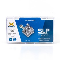 Kit Bráquete de Aço Autoligado SLP Roth 0,022 20unid. - Morelli