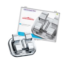 Bráquete Metálico Edgewise Advanced Series 0,022 - 10 casos - Orthometric