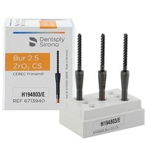 Broca Bur 2,5 ZrO2 CS 3unid. Primemill - Dentsply Sirona