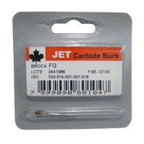 Broca Carbide Cilíndrica Dentada 19mm Nº 556 - FG 1unid. - JET