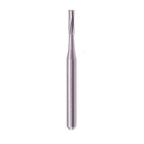 Broca Carbide Cilíndrica Dentada Ponta Plana FG Nº 558 - MDT