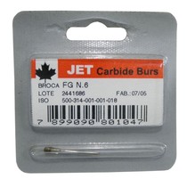 Broca Carbide Multilaminada Cônica Extra Longa 30 Lâminas 21mm Nº 9642FF FG - JET