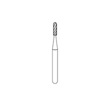 Broca Carbide Operatória Razor Cilíndrica Arredondada Corte Cruzado 19mm FG Nº 1557 - American Burrs