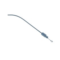 Cânula para Lipo de Papada Bico de Pato Curva 1 Furo 2,4mm - Ice