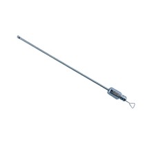 Cânula para Lipo de Papada Bico de Pato Reto 1 Furo 2,4mm - Ice