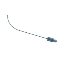 Cânula para Lipo de Papada Curva Acentuada 1 Furo 1,3mm - Ice