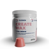 Cera para Caracterização Create Wax Médio 250G - Evoden