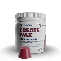 Cera para Caracterização Create Wax Roxo Intensivo 250G - Evoden