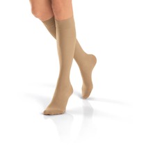 Meia de Compressão JOBST Feminina Ultrasheer 15x20 Panturrilha Fechada Natural - Essity