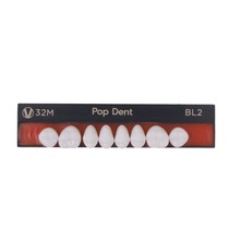 Dente Pop Anterior Inferior 2D BL2 8unid. - VIPI
