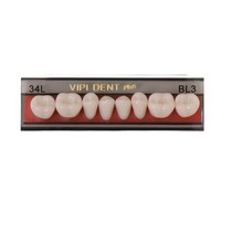 Dente Vipi Dent Anterior Inferior B 2Pi Bl3 6Unid. - Vipi