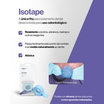 Fita Odontológica para Isolamento Isotape 5m azul | TDV