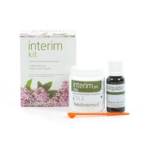 Kit Restaurador Provisório Interim Pó 38g + Líquido 15 ml - Biodinâmica