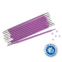Elástico Bengalinha Antimicrobiano Roxo Ametista 1000Unid. - Morelli