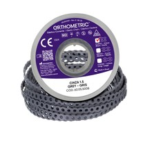 Elástico Corrente Curto 1,5m Cinza - Orthometric