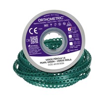 Elástico Corrente Curto 1,5m Verde Perola - Orthometric
