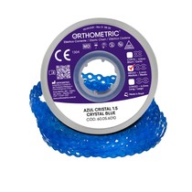 Elástico Corrente Médio 1,5m Azul Cristal - Orthometric